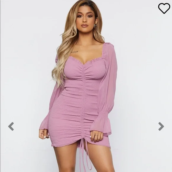 " love for Life ruched mini dress" - Picture 2 of 3